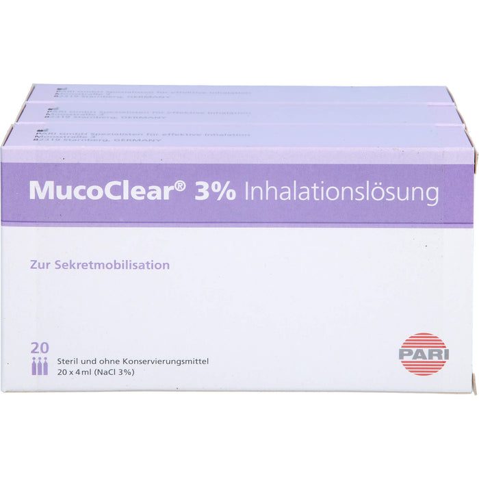 MucoClear 3% Inhalationslösung, 240 ml Solution