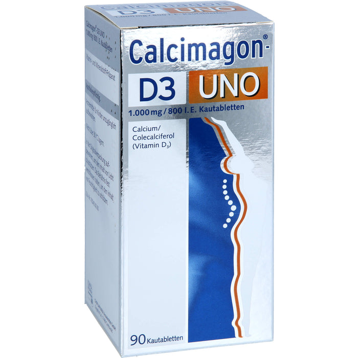 Calcimagon D3 Uno Kautabletten, 90 pcs. Tablets