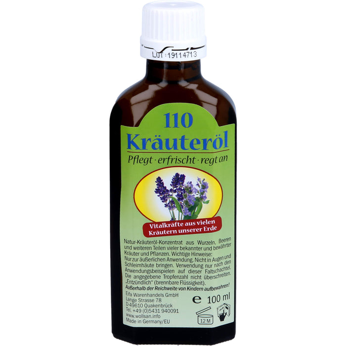 110 Kräuteroel, 100 ml Huile