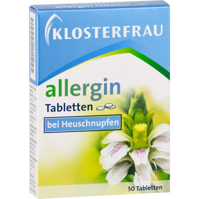 KLOSTERFRAU allergin Tabletten bei Heuschnupfen, 50 pc Tablettes