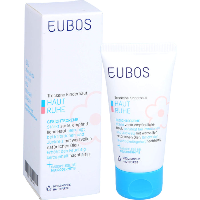 EUBOS Kinder HAUT RUHE Gesichtscreme, 30 ml Cream