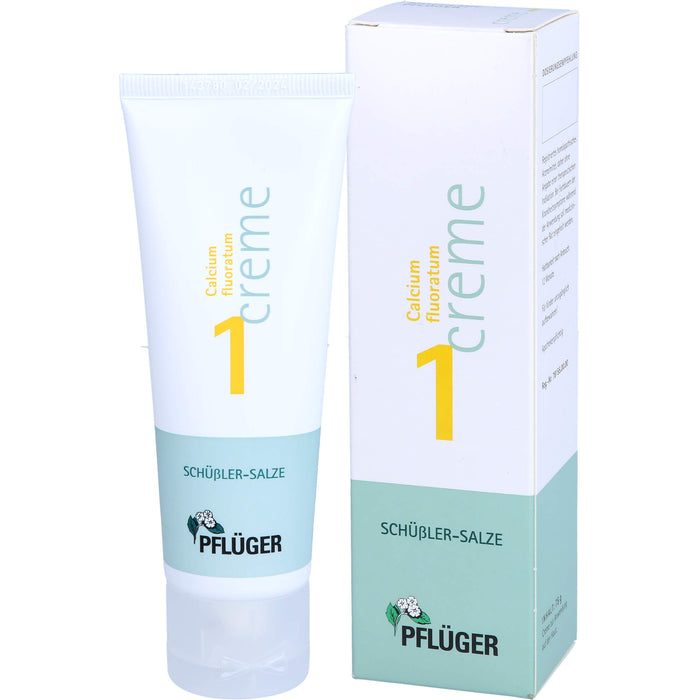 PFLÜGER Biochemie 1 Calcium fluoratum D 4 Creme, 75 g Cream