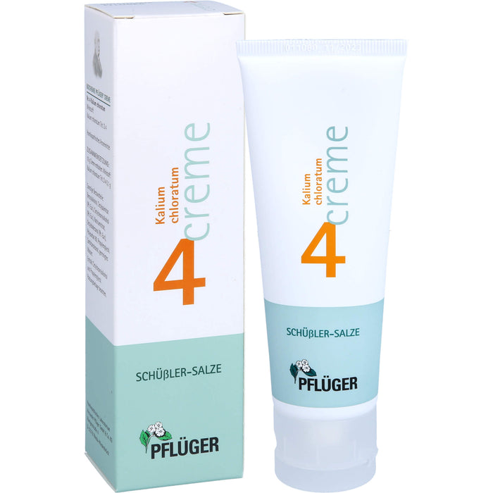 PFLÜGER Biochemie Nr.4 Kalium chloratum Creme, 75 g CRE