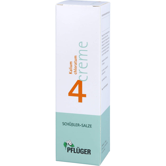 PFLÜGER Biochemie Nr.4 Kalium chloratum Creme, 75 g CRE