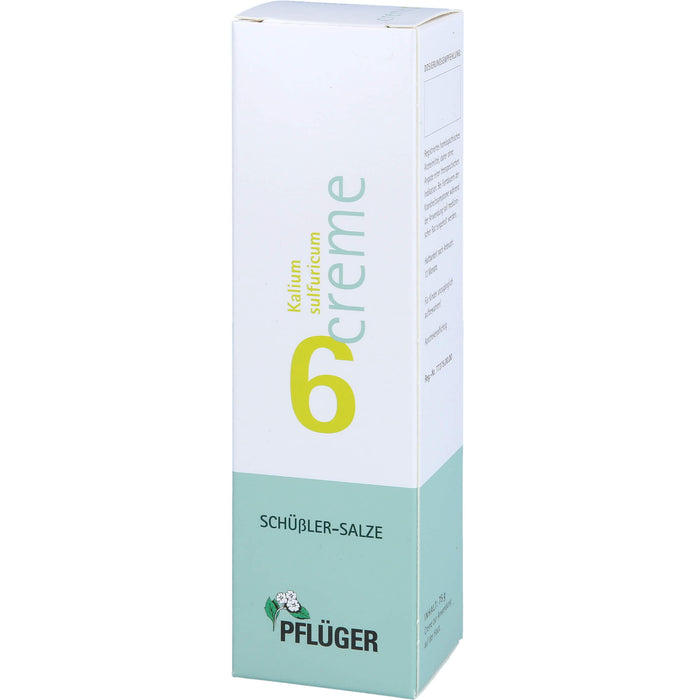 Biochemie Nr.6 Kalium sulfuricum Pflüger Creme, 75 g Crème