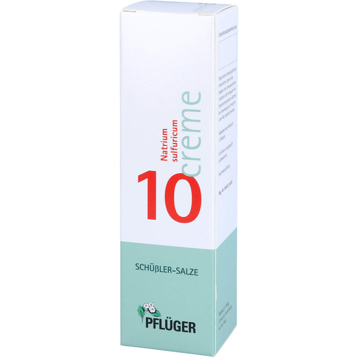 Biochemie Nr.10 Natrium sulfuricum Pflüger Creme, 75 g Cream