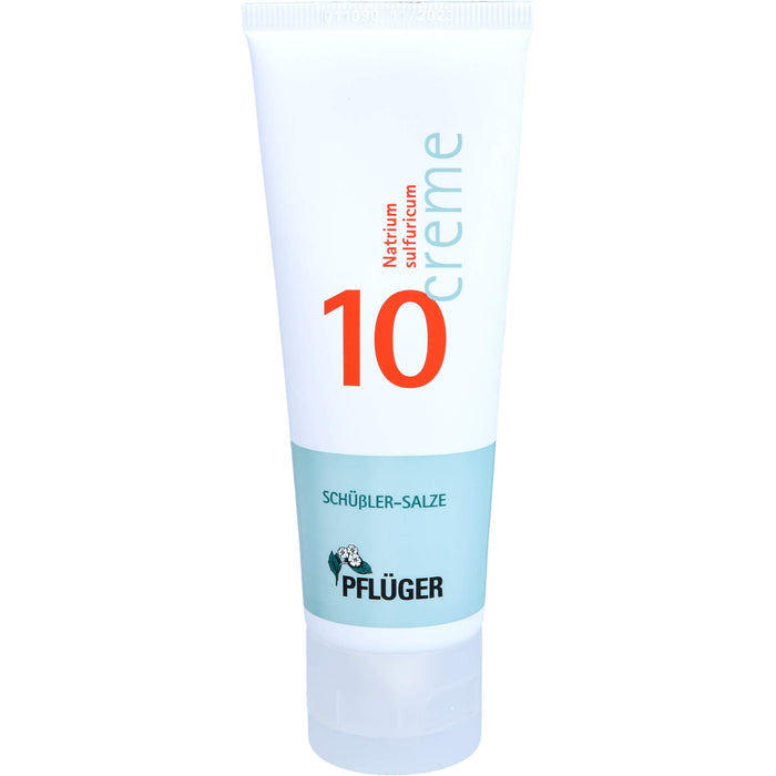 Biochemie Nr.10 Natrium sulfuricum Pflüger Creme, 75 g Crème