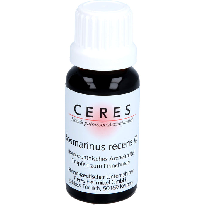 CERES Rosmarinus recens Urtinktur, 20 ml Lösung