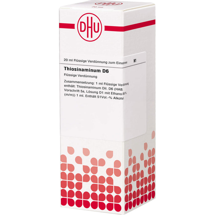 Thiosinaminum D6 DHU Dilution, 20 ml DIL