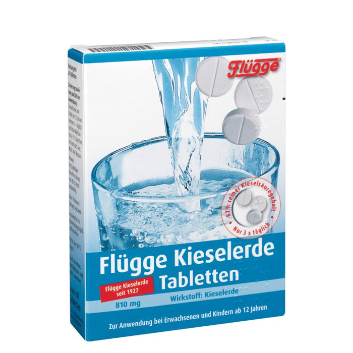 Flügge Kieselerde Tabletten, 60 pcs. Tablets