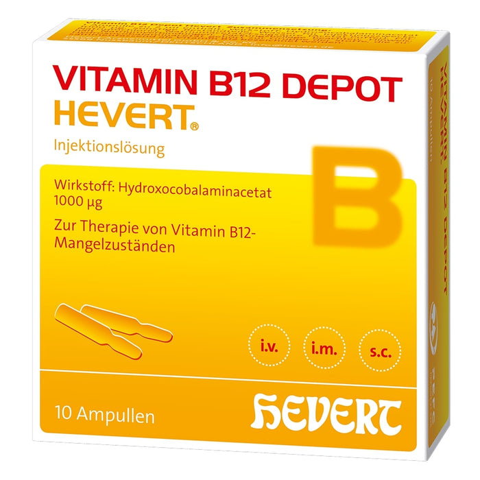 Vitamin B12 Depot Hevert Ampullen, 10 pc Ampoules