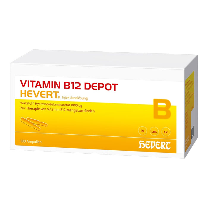 Vitamin B12 Depot Hevert Ampullen, 100 pc Ampoules