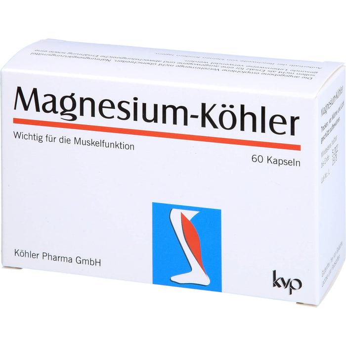 Magnesium-Köhler Kapseln, 60 pcs. Capsules