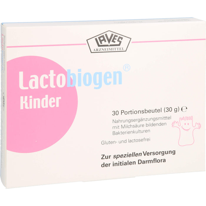 Lactobiogen Kinder Portionsbeutel, 30 pcs. Sachets