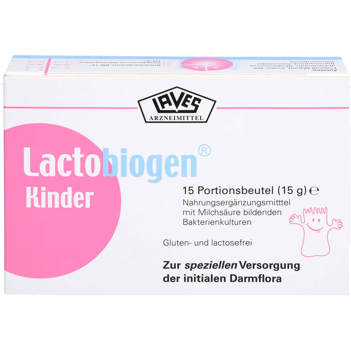 Lactobiogen Kinder Portionsbeutel, 15 St. Beutel