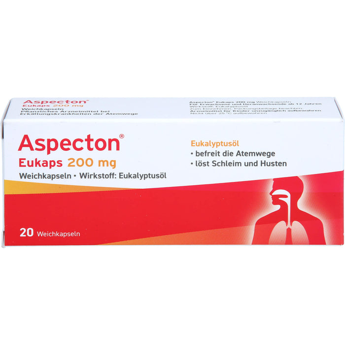 Aspecton Eukaps 200 mg Weichkapseln, 20 St. Kapseln