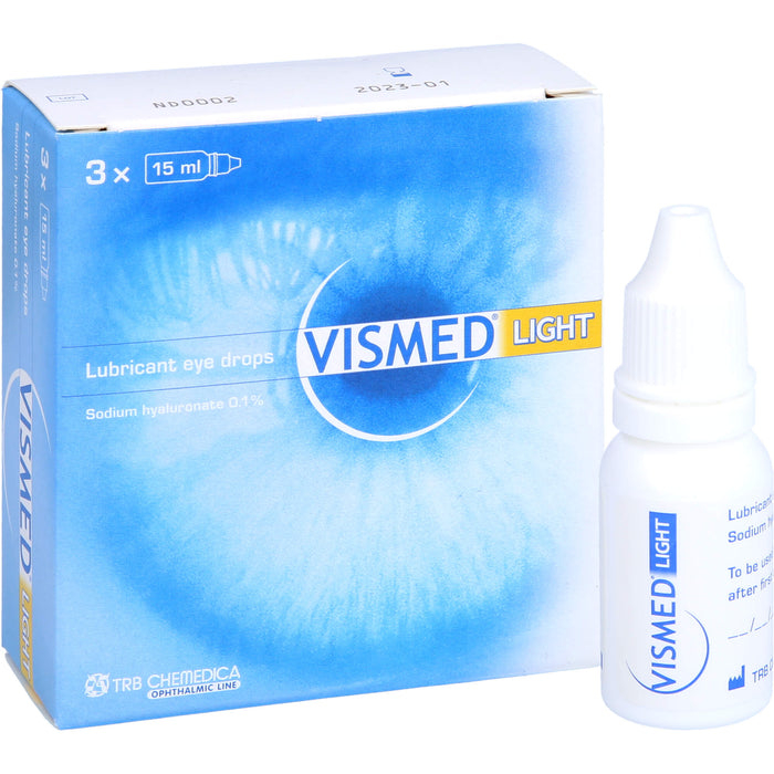 VISMED light benetzende Augentropfen, 45 ml Solution