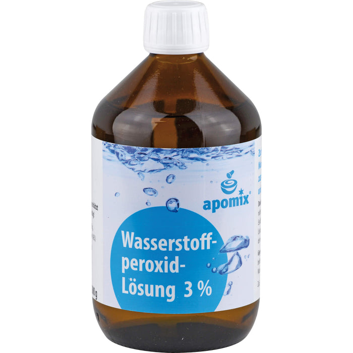 apomix Wasserstoffperoxid-Lösung 3 %, 500 g Lösung