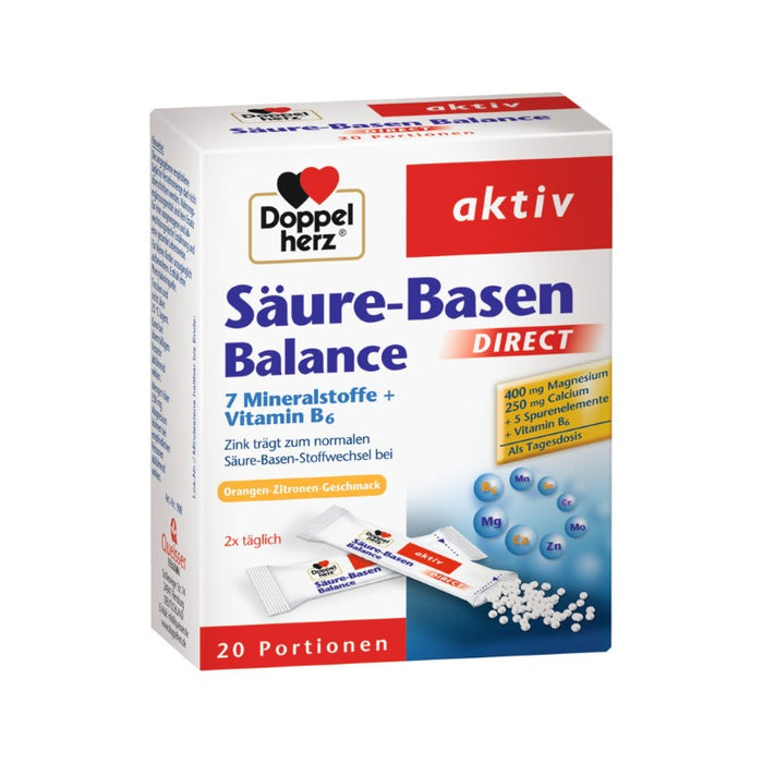 Doppelherz Säure-Basen Balance direct Beutel, 20 pcs. Sachets