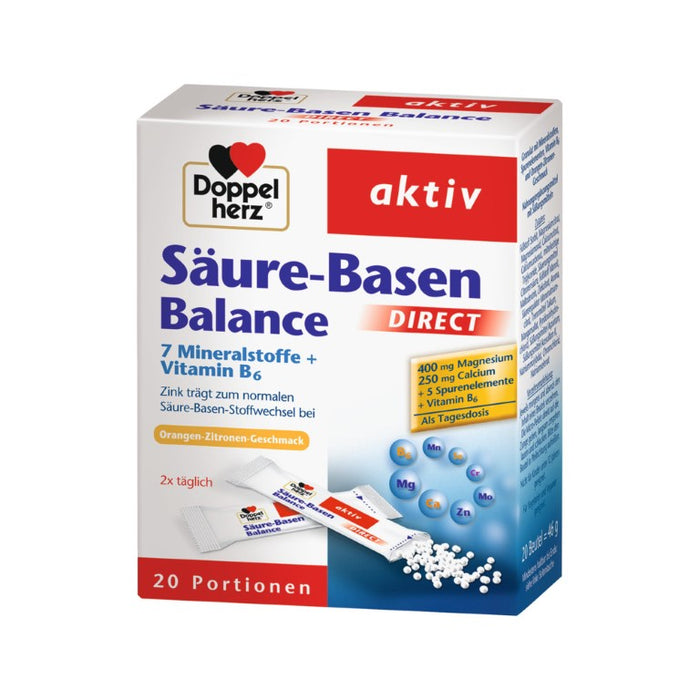 Doppelherz Säure-Basen Balance direct Beutel, 20 pc Sachets