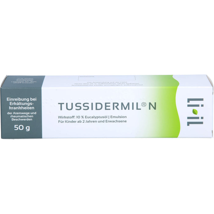 TUSSIDERMIL N 10%, Emulsion, 50 g EMU