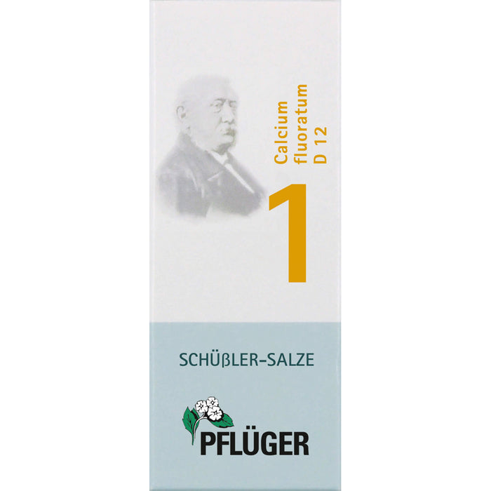 PFLÜGER Biochemie 1 Calcium fluoratum D 12 Tabletten, 400 St. Tabletten