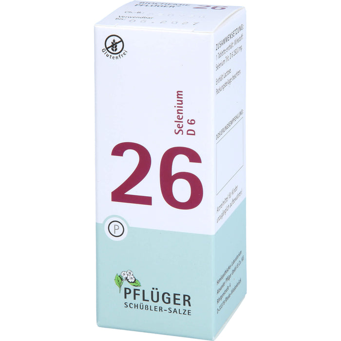 PFLÜGER Biochemie 26 Selenium D6 Tabletten, 100 pcs. Tablets