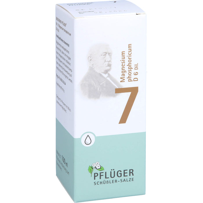 Biochemie Nr.7 Magnesium phosphoricum D6 Pflüger Dil., 100 ml TRO