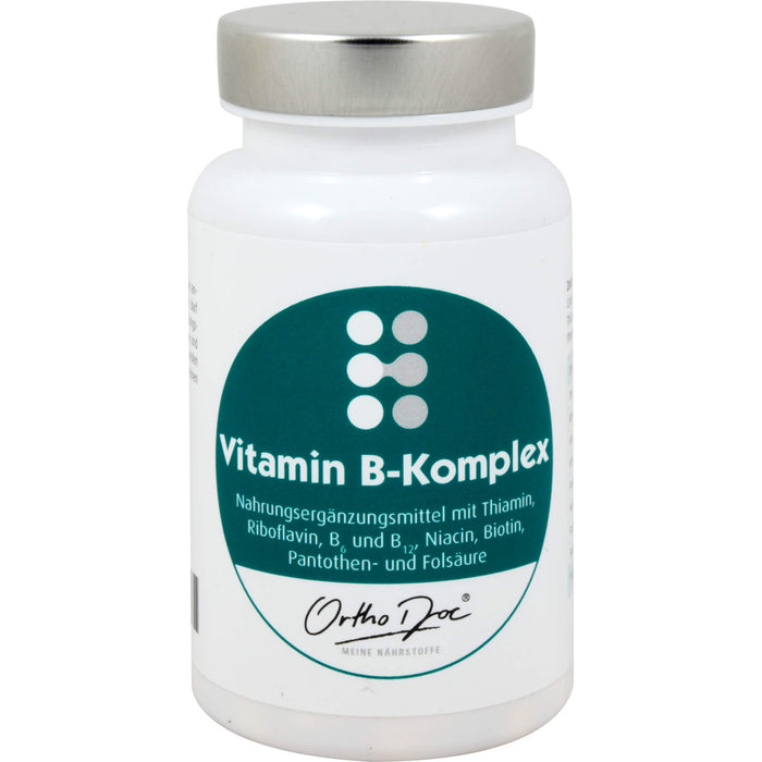 Ortho Doc Vitamin B-Komplex Kapseln zur Nahrungsergänzung, 60 pc Capsules