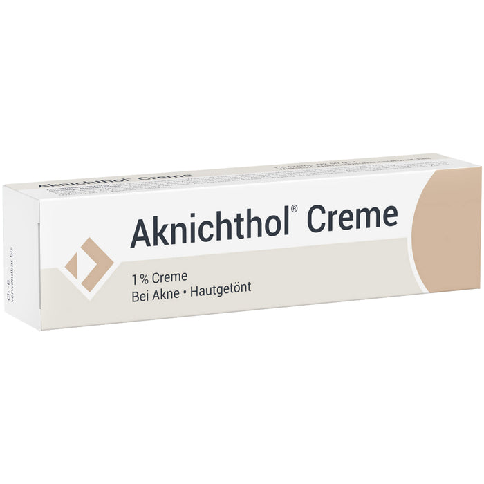 Aknichthol Creme 1% Creme, 50 g Crème