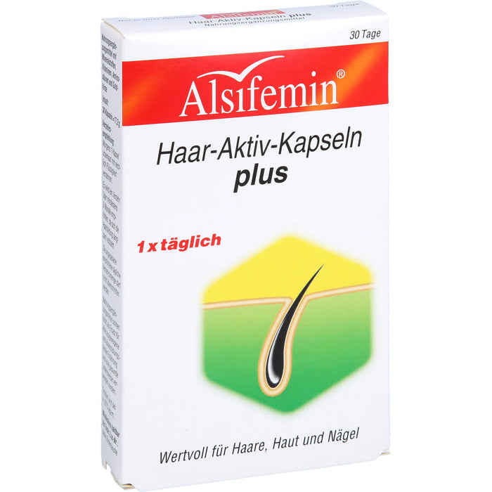 Alsifemin Haar-Aktiv-Kapseln plus, 30 St. Kapseln