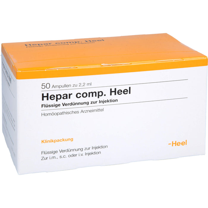 Hepar comp. Heel flüssige Verdünnung, 50 pcs. Ampoules