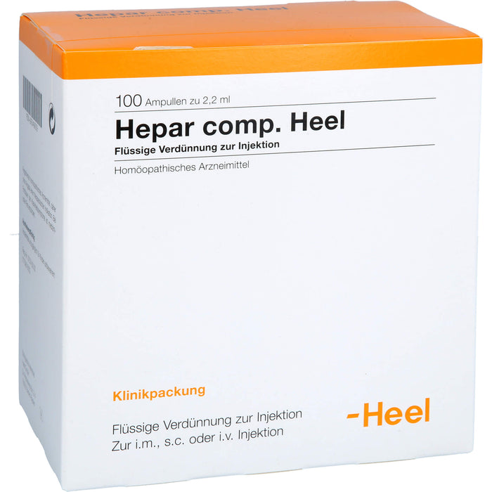 Hepar comp. Heel flüssige Verdünnung, 100 pcs. Ampoules