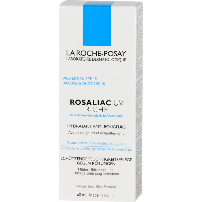 La Roche-Posay Rosaliac UV riche Feuchtigkeitspflege, 40 ml Cream