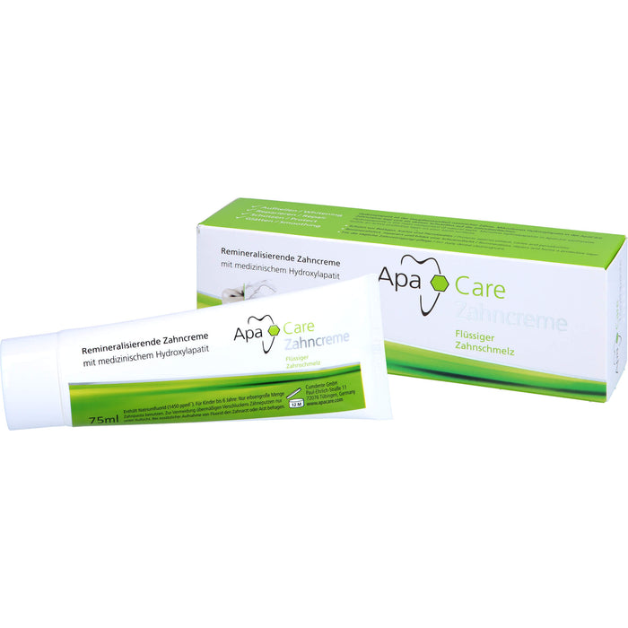 ApaCare Zahncreme, 75 ml Toothpaste