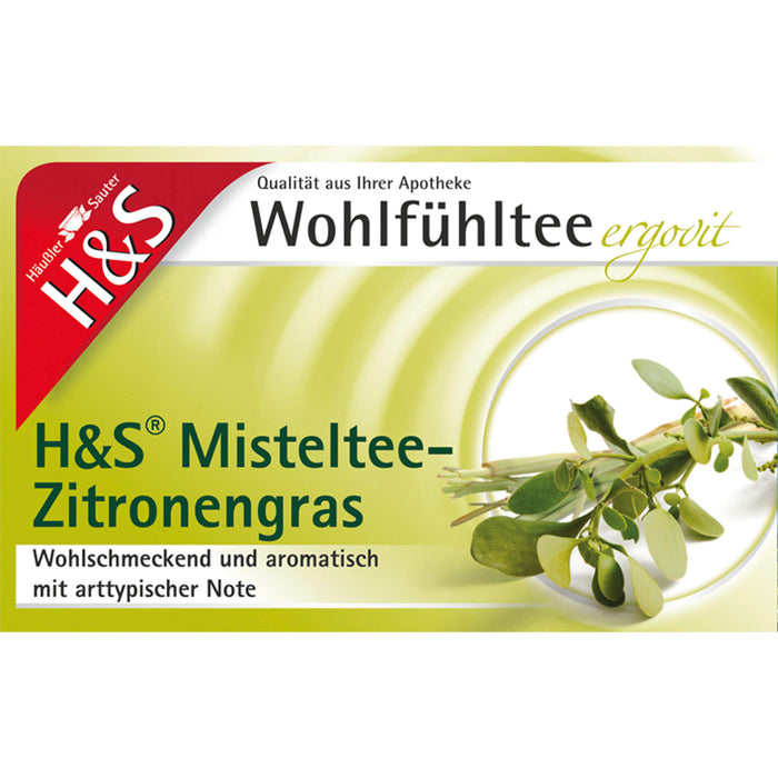 H&S Misteltee-Mischung mit Zitronengras, 20 St. Filterbeutel