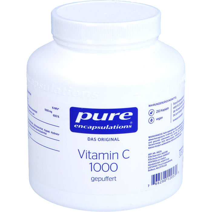 pure encapsulations Vitamin C 1000 Kapseln, 250 pc Capsules