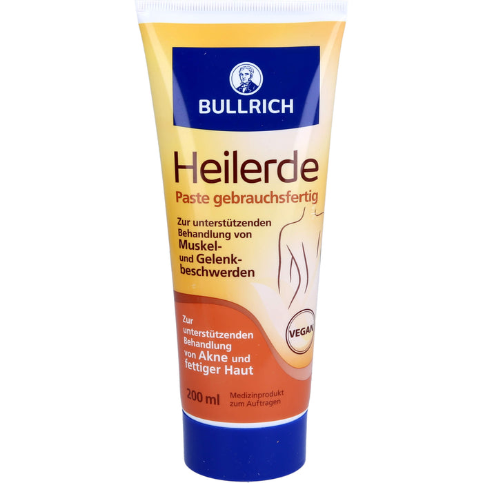 BULLRICH Heilerde Paste gebrauchsfertig, 200 ml Creme