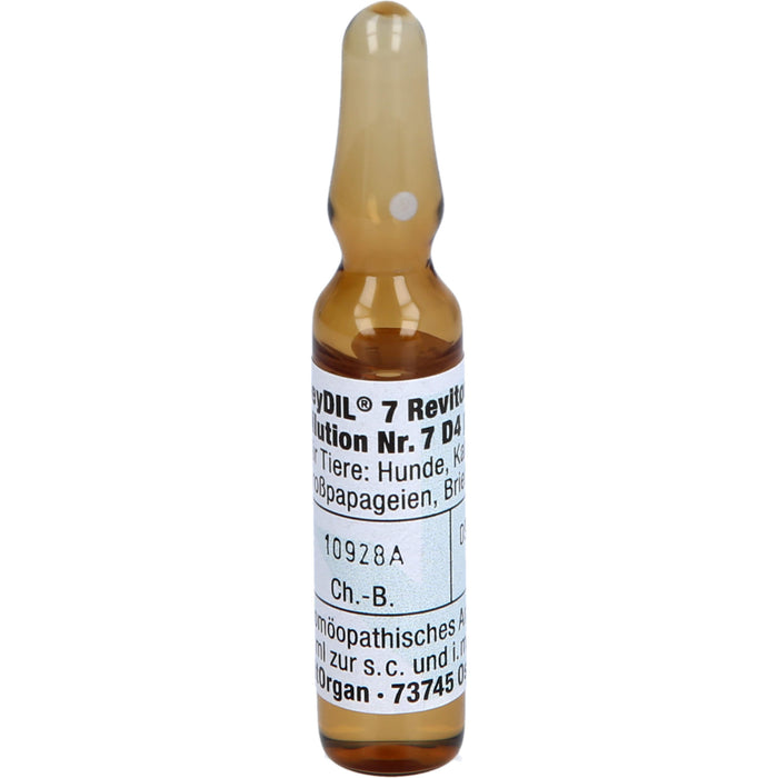 NeyDIL 7 Revitorgan Dilution Nr. 7 D4 pro vet., 5 pc Ampoules