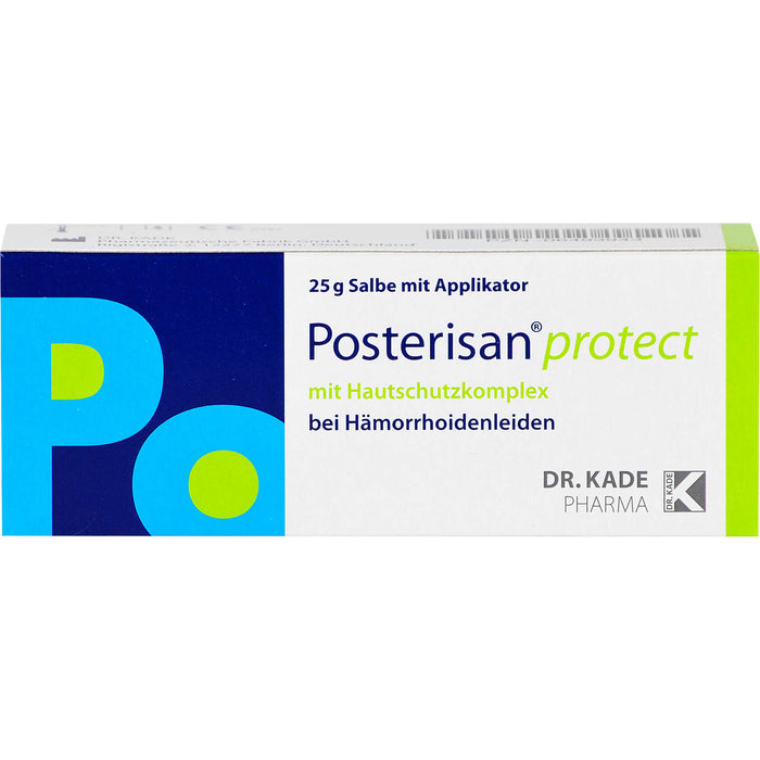 Posterisan protect bei Hämorrhoidenleiden Salbe mit Applikator, 25 g Salbe