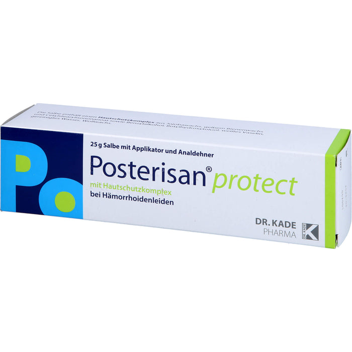 Posterisan protect, Salbe mit Analdehner, 25 pcs. Device