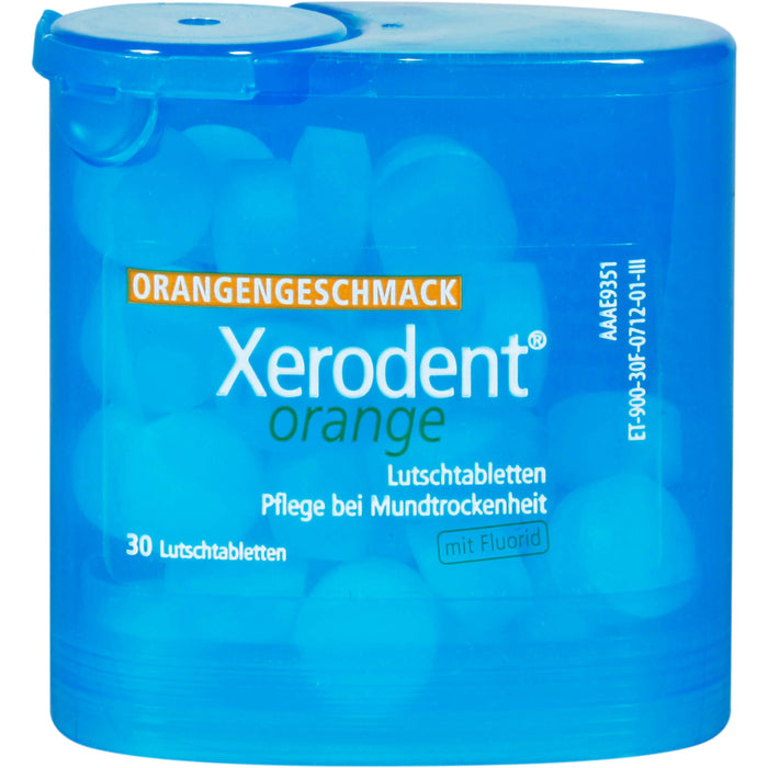 Xerodent orange Lutschtabletten, 30 pcs. Tablets