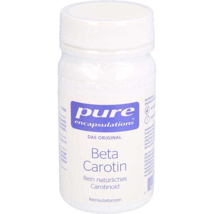 pure encapsulations Beta Carotin Kapseln, 90 pc Capsules