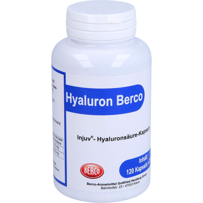 Hyaluron Berco Injuv-Hyaluronsäure-Kapseln, 120 pc Capsules