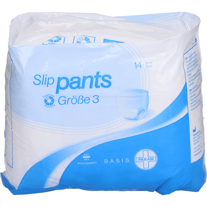 PARAM Slip-Pants Basis Größe 3, 14 pcs. Briefs