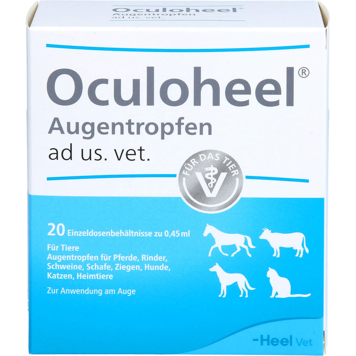 Oculoheel Augentropfen ad us. vet., 20 St. Lösung