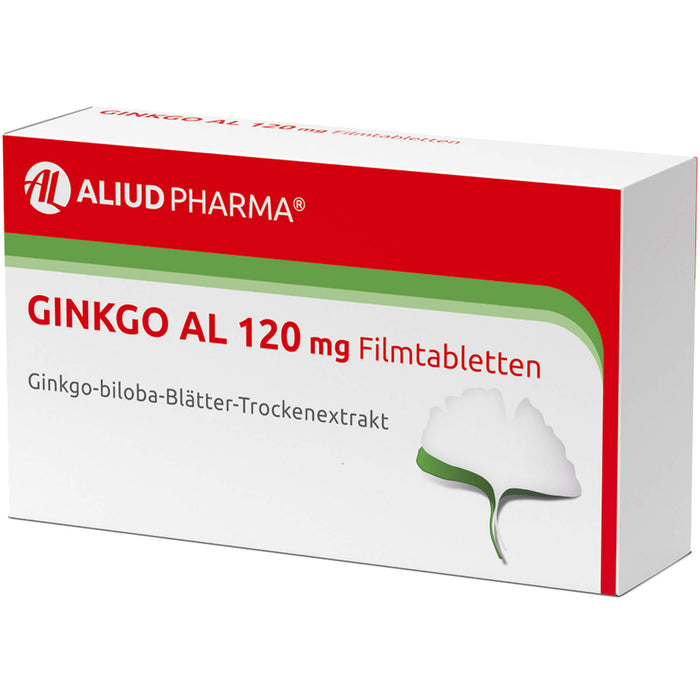 Ginkgo AL 120 mg Filmtabletten bei leichter Demenz, 30 pcs. Tablets