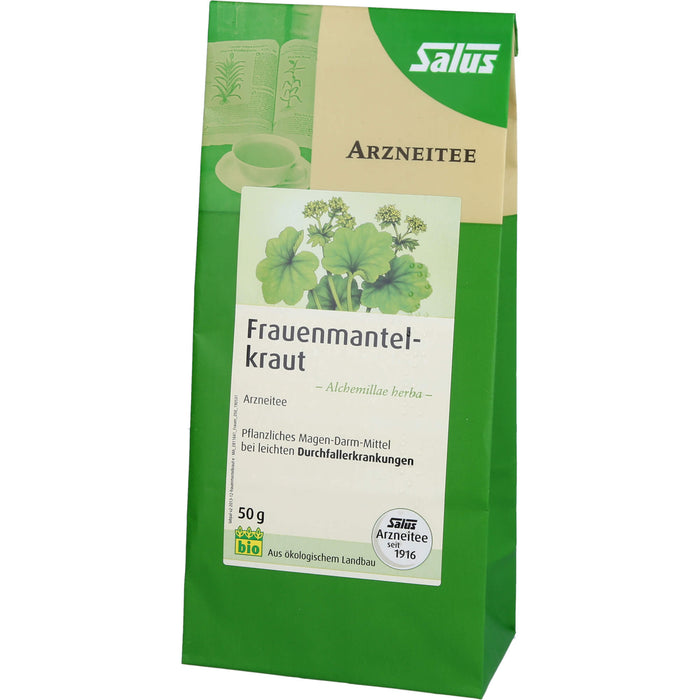 Salus Frauenmantelkraut Arzneitee bio bei leichten Durchfallerkrankungen, 50 g Tee