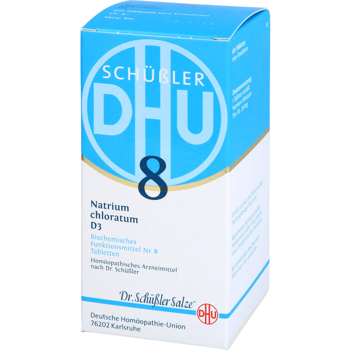 DHU Schüßler-Salz Nr. 8 Natrium chloratum D 3 Tabletten, 420 St. Tabletten