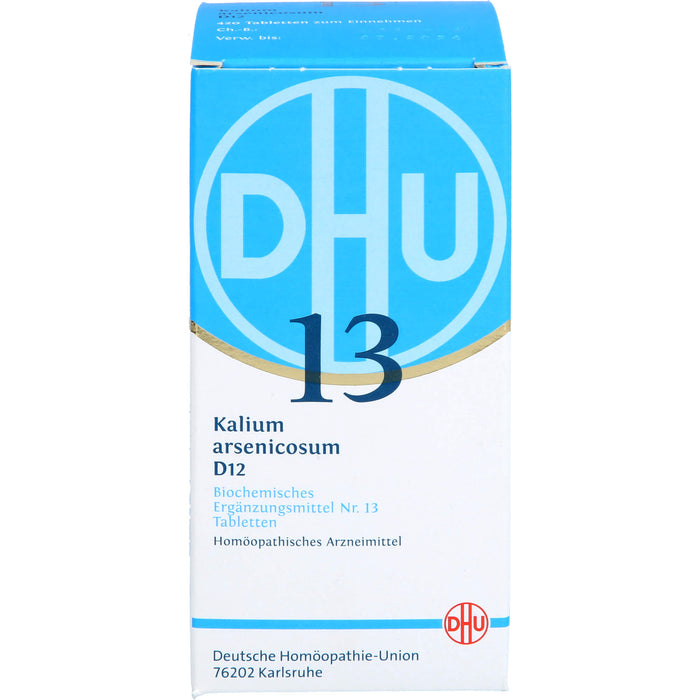 DHU Schüßler-Salz Nr. 13 Kalium arsenicosum D12 Tabletten, 420 pcs. Tablets